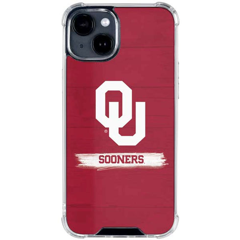 University of Oklahoma Sooners iPhone 15 Clear Case