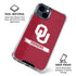 University of Oklahoma Sooners iPhone 15 Clear Case