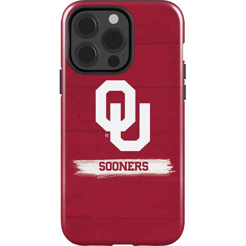 University of Oklahoma Sooners iPhone 15 Pro Impact Case