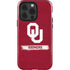 University of Oklahoma Sooners iPhone 15 Pro Impact Case