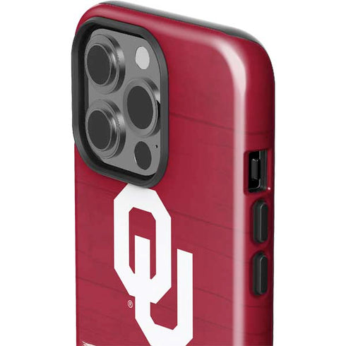 University of Oklahoma Sooners iPhone 15 Pro Impact Case