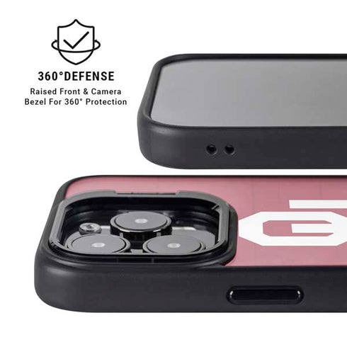 University of Oklahoma Sooners iPhone 15 Pro Kickstand Case