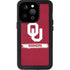 University of Oklahoma Sooners iPhone 15 Pro Waterproof Case