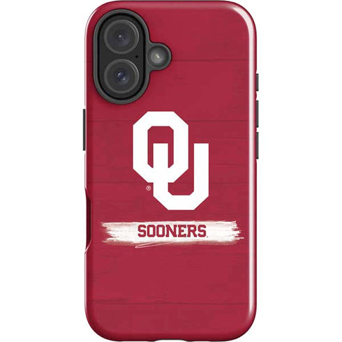 University of Oklahoma Sooners iPhone 16 Plus Impact Case
