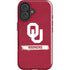 University of Oklahoma Sooners iPhone 16 Plus Impact Case