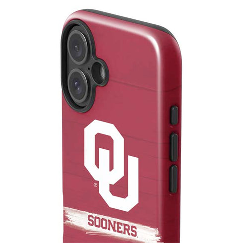 University of Oklahoma Sooners iPhone 16 Plus Impact Case