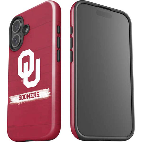 University of Oklahoma Sooners iPhone 16 Plus Impact Case