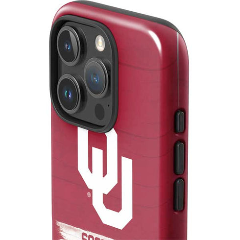 University of Oklahoma Sooners iPhone 16 Pro Impact Case