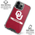 University of Oklahoma Sooners iPhone 16 Pro Max Clear Case