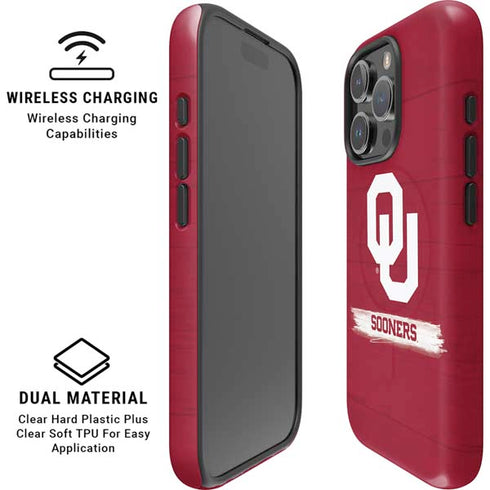 University of Oklahoma Sooners iPhone 16 Pro Max Magsafe Impact Case