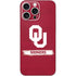University of Oklahoma Sooners iPhone 16 Pro Max Skin