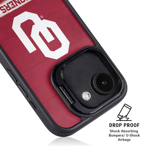 University of Oklahoma Sooners iPhone 16e Kickstand Case