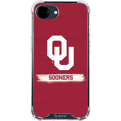 University of Oklahoma Sooners iPhone 16e Clear Case