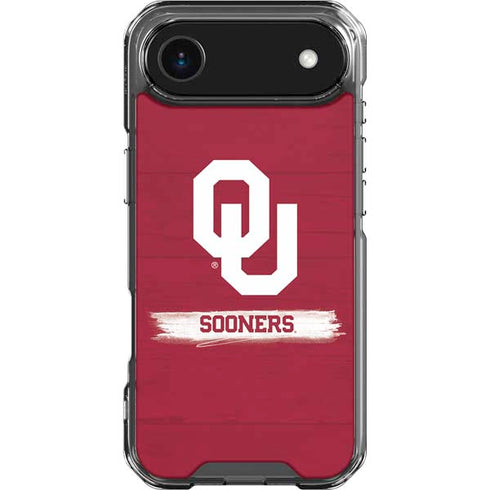 University of Oklahoma Sooners iPhone 17 Air Clear Case