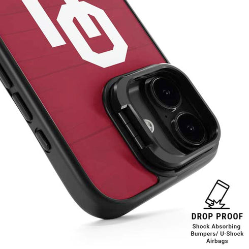 University of Oklahoma Sooners iPhone 17 Kickstand Case