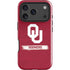 University of Oklahoma Sooners iPhone 17 Pro Impact Case