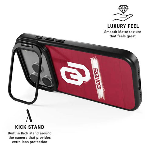 University of Oklahoma Sooners iPhone 17 Pro Kickstand Case