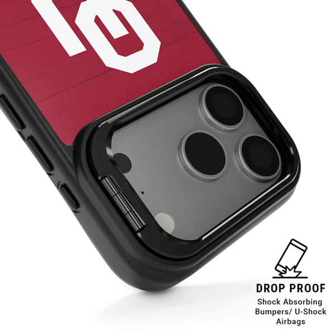 University of Oklahoma Sooners iPhone 17 Pro Max Kickstand Case