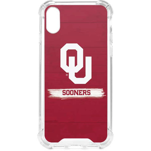 University of Oklahoma Sooners iPhone XS Clear Case