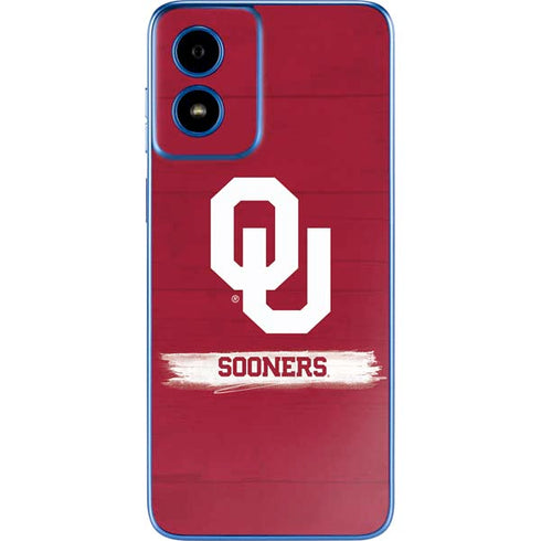 University of Oklahoma Sooners Moto G Play 4G (2024) Skin