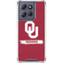 University of Oklahoma Sooners Moto G Power 5G (2025) Clear Case