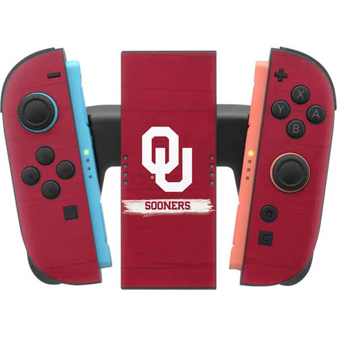 University of Oklahoma Sooners Nintendo Switch 2 (2025) Joy-Con Controller Skin