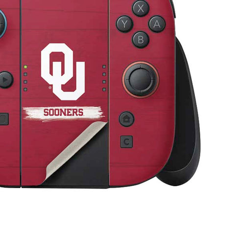 University of Oklahoma Sooners Nintendo Switch 2 (2025) Joy-Con Controller Skin