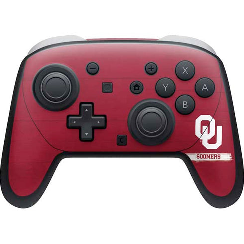 University of Oklahoma Sooners Nintendo Switch 2 (2025) Pro Controller Skin