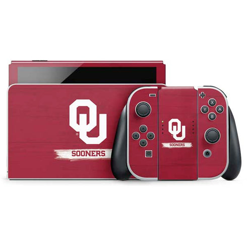 University of Oklahoma Sooners Nintendo Skins