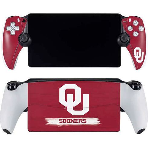 University of Oklahoma Sooners PlayStation Portal Remote Player Skin