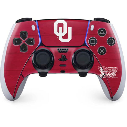 University of Oklahoma Sooners PS5 DualSense Edge Pro Controller Skin