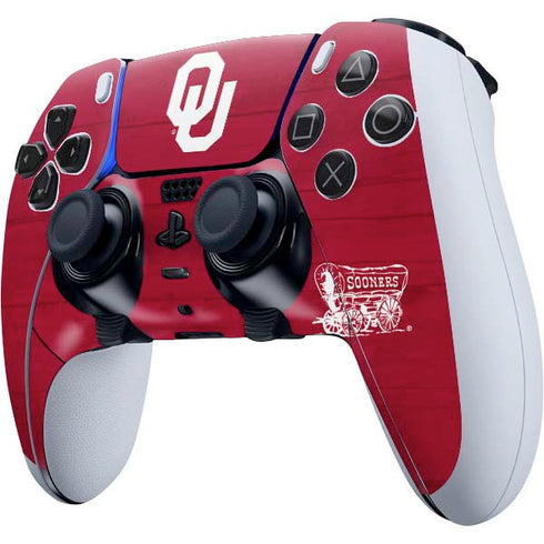 University of Oklahoma Sooners PS5 DualSense Edge Pro Controller Skin