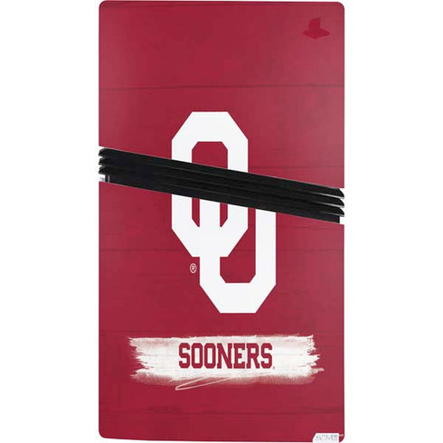 University of Oklahoma Sooners PS5 Pro Bundle Skin