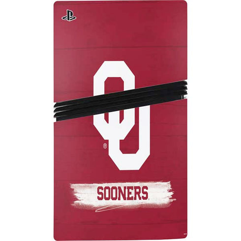 University of Oklahoma Sooners PS5 Pro Console Skin