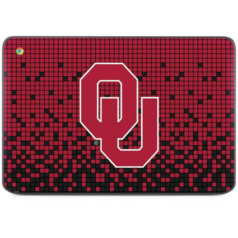 University of Oklahoma Sooners Red Digi HP Chromebook Skin
