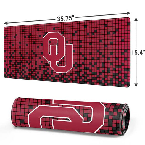 University of Oklahoma Sooners Red Digi Gaming Mouse Pad