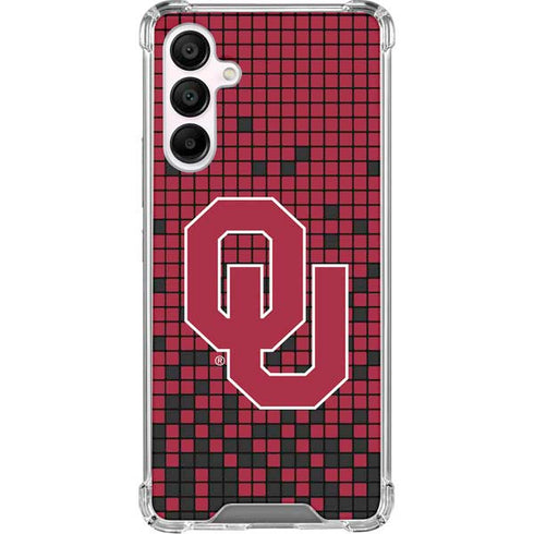 University of Oklahoma Sooners Red Digi Galaxy A16 5G Clear Case