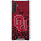 University of Oklahoma Sooners Red Digi Galaxy A17 Clear Case