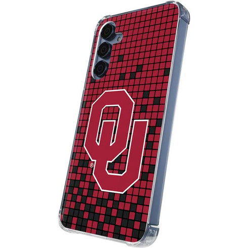 University of Oklahoma Sooners Red Digi Galaxy A35 5G Clear Case