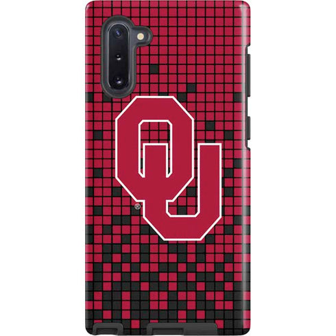 University of Oklahoma Sooners Red Digi Galaxy Cases