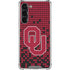 University of Oklahoma Sooners Red Digi Galaxy S24 FE Clear Case