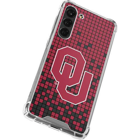University of Oklahoma Sooners Red Digi Galaxy S24 FE Clear Case