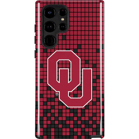 University of Oklahoma Sooners Red Digi Galaxy Cases