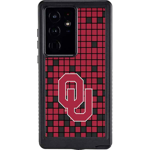University of Oklahoma Sooners Red Digi Galaxy S24 Ultra Waterproof Case