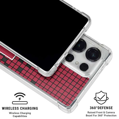 University of Oklahoma Sooners Red Digi Galaxy S25 Ultra Clear Case