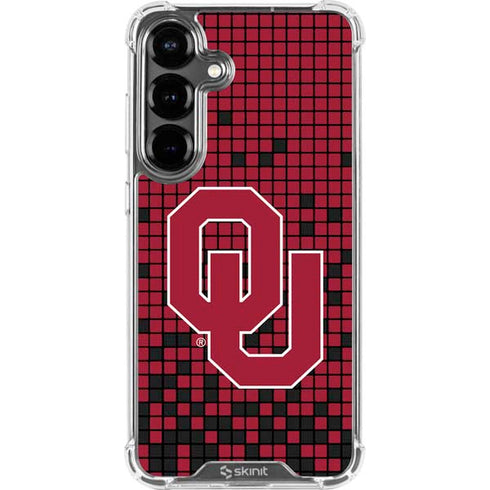 University of Oklahoma Sooners Red Digi Galaxy S26 Plus Clear Case