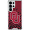 University of Oklahoma Sooners Red Digi Galaxy S26 Ultra Clear Case