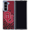 University of Oklahoma Sooners Red Digi Galaxy Z Fold5 5G Clear Case