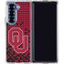 University of Oklahoma Sooners Red Digi Galaxy Z Fold6 Clear Case