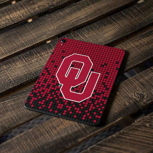 University of Oklahoma Sooners Red Digi Apple iPad Pro Skin
